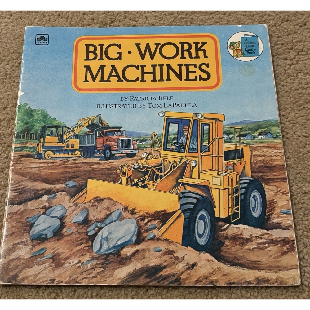 Big Work Machines by Patricia Relf Nice Condition